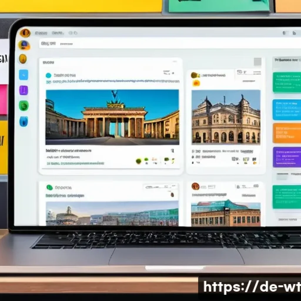 오픈소스 프로젝트에 대한 사용자 피드백 수집 방법 - A vibrant illustration of a modern online open-source community forum interface on a laptop screen, ...